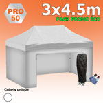 Tente pliante 3x4.5 PRO50 Pack promo ECO