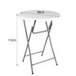 Table Mange Debout PVC