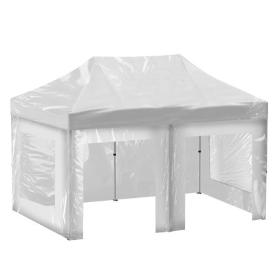 Tente pliante 4x8 PRO50 Pack promo PVC "Bâche Camion