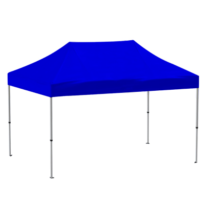 Tente pliante 2x4m Pro50 Toit Bleu Royal 380g